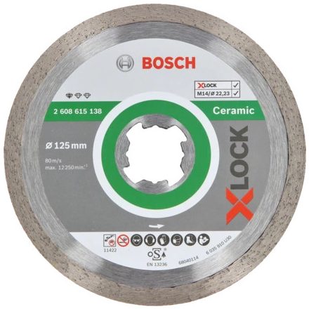Bosch 2 608 615 138 sarokcsiszoló tartozék Vágótárcsa