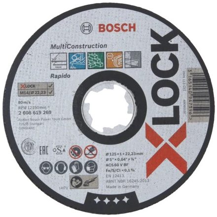 Bosch X-LOCK MULTI CONSTRUCTION Vágótárcsa