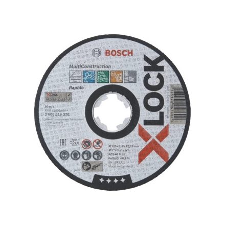 Bosch X-LOCK MULTI CONSTRUCTION Vágótárcsa