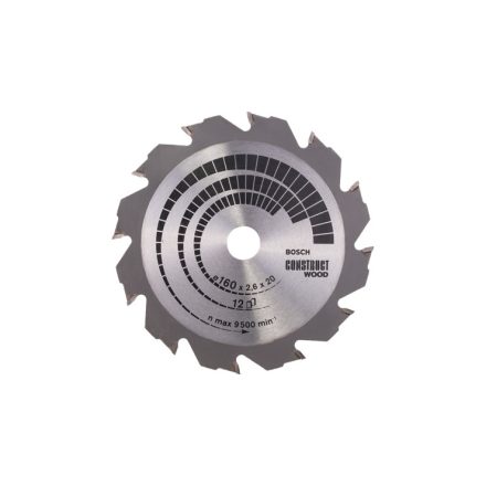 Bosch 2 608 640 636 körfűrészlap 23,5 cm 1 dB