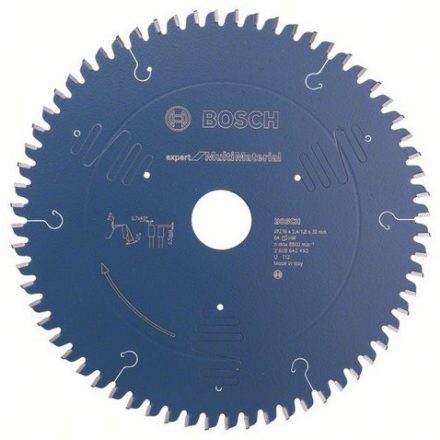 Bosch 2 608 642 493 körfűrészlap 21,6 cm 1 dB