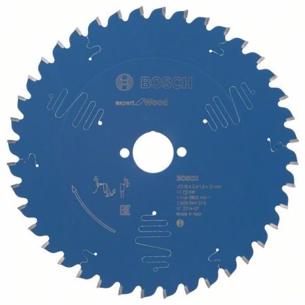 Bosch 2 608 644 079 körfűrészlap 21,6 cm 1 dB