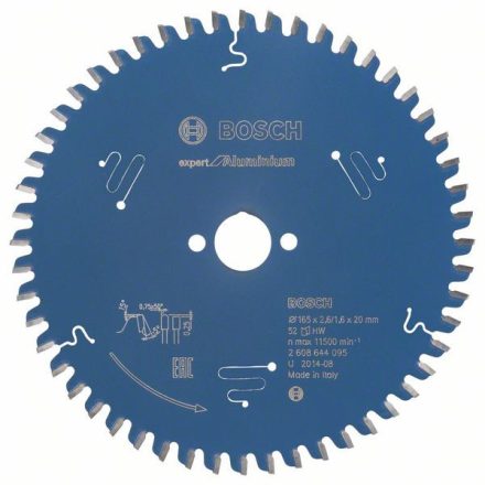 Bosch 2 608 644 095 körfűrészlap 16,5 cm 1 dB