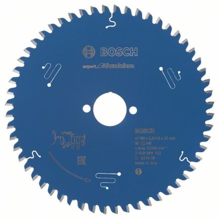 Bosch 2 608 644 102 körfűrészlap 19 cm 1 dB