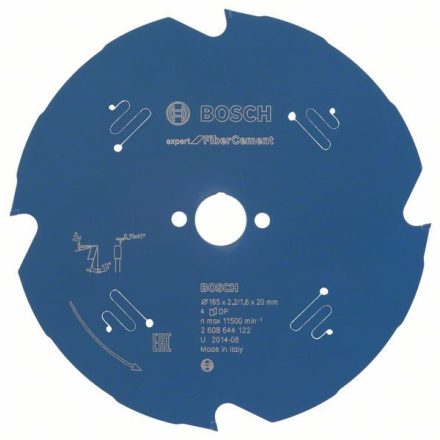 Bosch 2 608 644 122 körfűrészlap 16,5 cm 1 dB