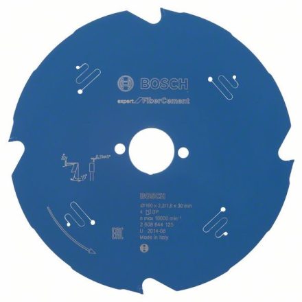 Bosch 2 608 644 125 körfűrészlap 19 cm 1 dB