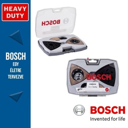 BOSCH 6 RÉSZES "BEST OF SANDING" KÉSZLET