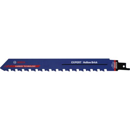 Bosch Accessories 2608900416 EXPERT 'Hollow Brick' S 1543 HM dugattyús fűrészlap, 10 darab Fűrészlap hossz 240 mm 10 db