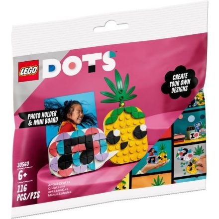 LEGO® DOTS - Ananász fényképtartó és minitábla (30560)