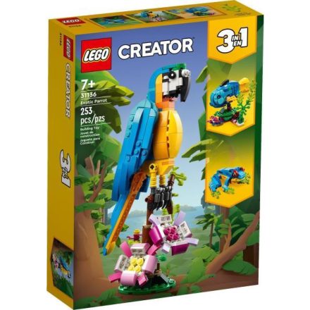 LEGO® Creator 3-in-1 - Egzotikus papagáj (31136)