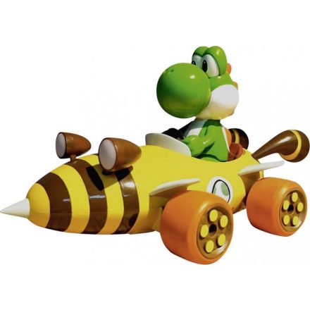 Carrera RC Mario Kart Bumble V Yoshi távirányításos kisautó (1:18) - Sárga/zöld
