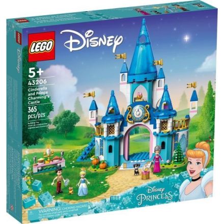 LEGO® Disney Princess™ - Hamupipőke és Szőke herceg kastélya (43206)