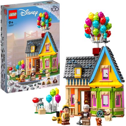 LEGO 43217 Disney Carl háza fentről építőjáték