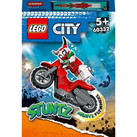 LEGO® City - Stuntz - Vakmerő skorpió kaszkadőr motorkerékpár (60332)