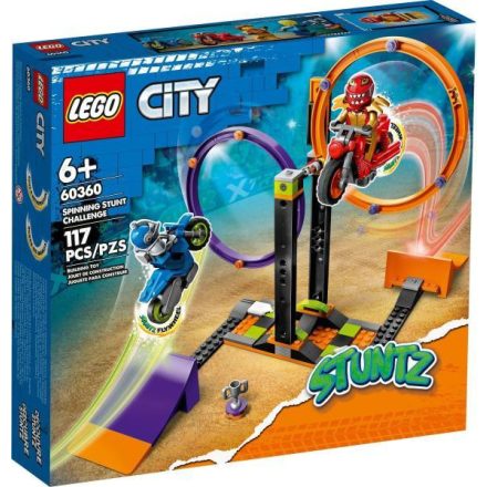 LEGO® City Stuntz - Pörgős kaszkadőr kihívás (60360)