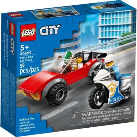 LEGO® City - Rendőrségi motoros autós üldözés (60392)