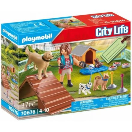 PLAYMOBIL City Life Kutyatréner szett