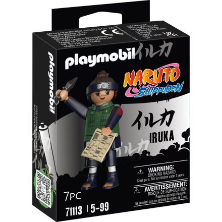 PLAYMOBIL 71113 Naruto Shippuden - Iruka, építőjáték