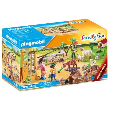 Playmobil FamilyFun Petting Zoo