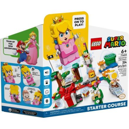 LEGO® Super Mario™ - Peach kalandjai kezdőpálya (71403)