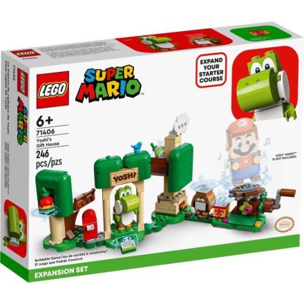 LEGO® Super Mario™ - Yoshi ajándékháza kiegészítő szett (71406)