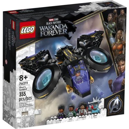 LEGO® Marvel Fekete Párduc Mindörökké Wakanda - Shuri madara (76211)