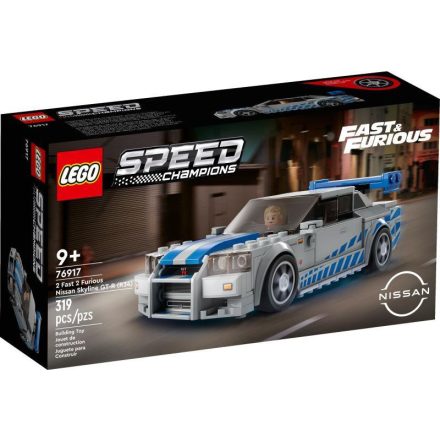 LEGO® Speed Champions - 2 Fast 2 Furious Nissan Skyline GT-R (R34) (76917)