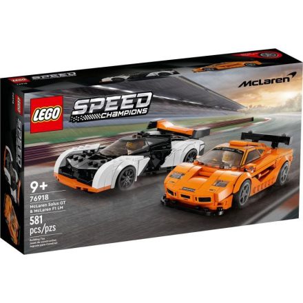 LEGO® Speed Champions - McLaren Solus GT & McLaren F1 LM (76918)