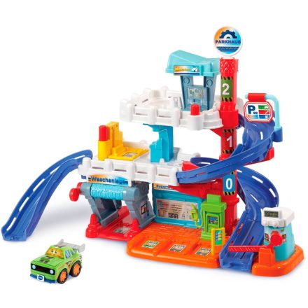 VTech Tut Tut Speedy Flitzer - parkolóház, játszóház (sokszínű)