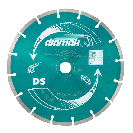 Makita D-61139 gyémánttárcsa 12,5 cm Szegmentált élű gyémánttárcsa