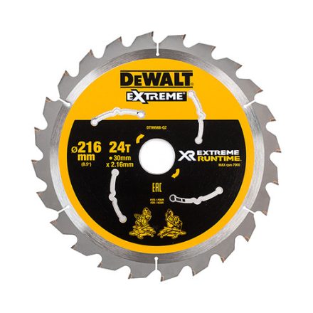 DeWALT DT99568-QZ körfűrészlap 21,6 cm 1 dB