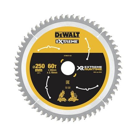 DeWALT DT99573 körfűrészlap 25 cm 1 dB