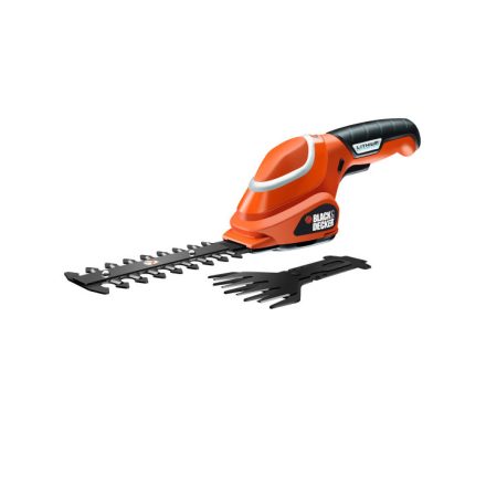 Black & Decker GSL700 akkus fűnyíró olló 7 V Lítium Fekete, Narancssárga