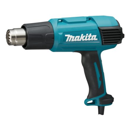 Makita HG6031VK hőpisztoly 500 liter per perc 600 °C 1800 W Fekete, Kék