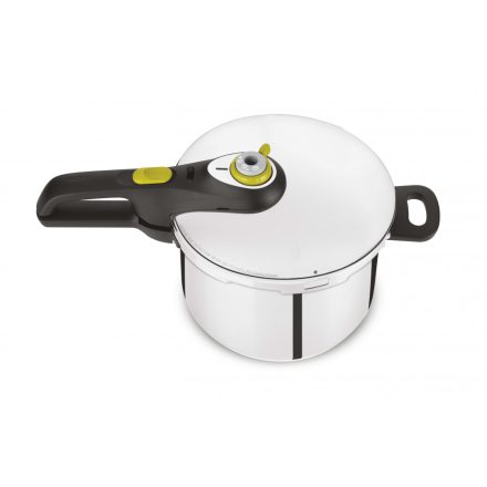 Tefal P2530738 kuktafazék 6 L Fekete, Rozsdamentes acél