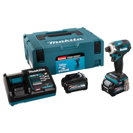 Makita TD001GD201 XGT Akkumulátoros fúró-csavarozó + Koffer