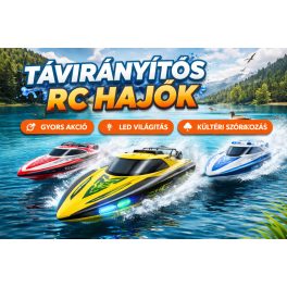 Távirányítós RC hajók
