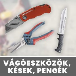 Vágóeszközök, kések, pengék